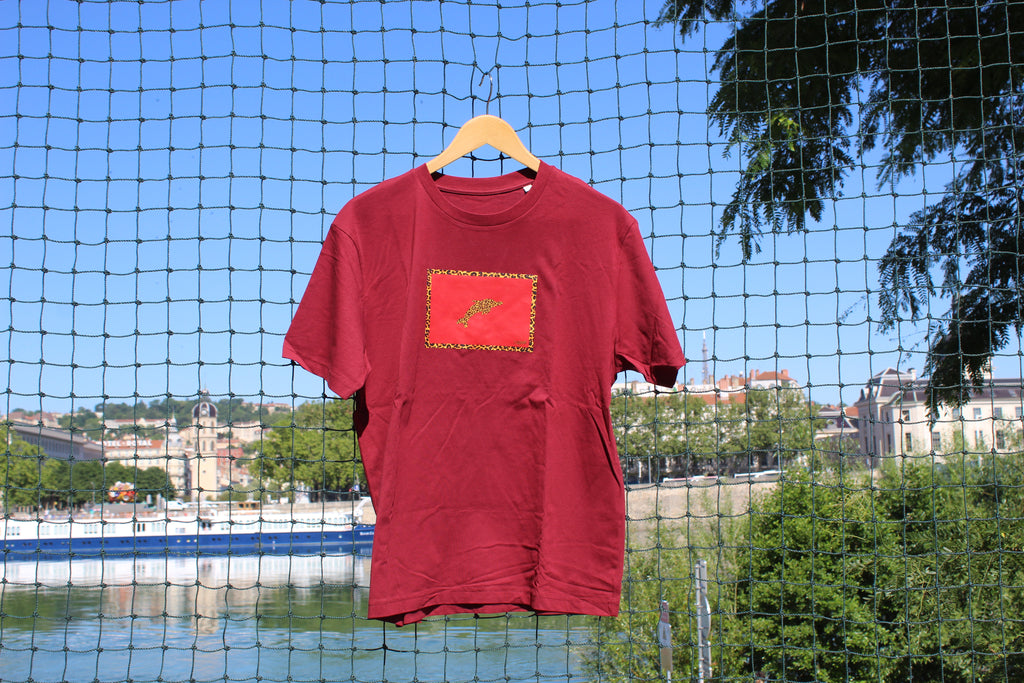 Dauphin léopard rouge